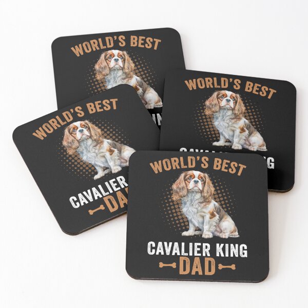 Item preview, Worlds Best Cavalier King Dad Dog Pet Lovers designed and sold by Blok45.