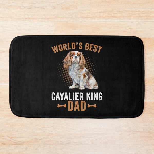 Item preview, Worlds Best Cavalier King Dad Dog Pet Lovers designed and sold by Blok45.