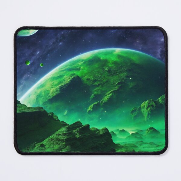 Item preview, Green Nebula Dreams designed and sold by Sadia Jannat.