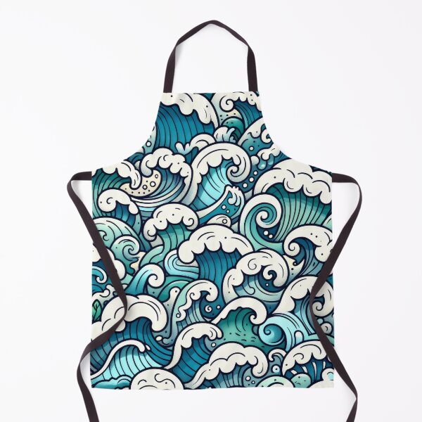 Item preview, Wave Rider: A Cool and Playful Wavy designed and sold by GracePaigePlaza.