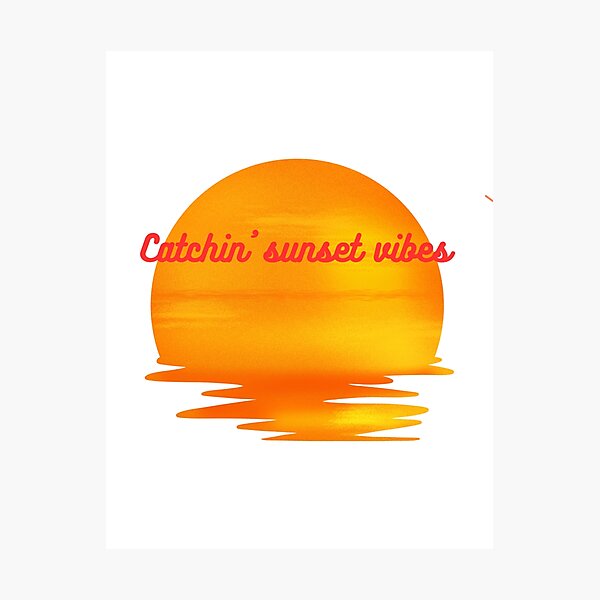 Item preview, Catchin sunset vibes designed and sold by NikMarina.