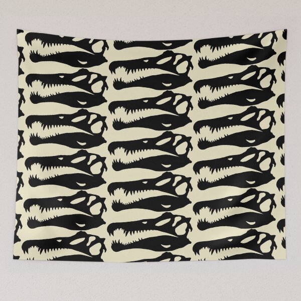 Item preview, Spinosaurus Skull Black designed and sold by DesignsbyJBird.