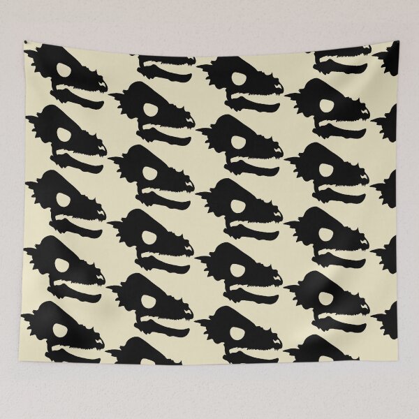 Item preview, Pachycephalosaurus Skull Black designed and sold by DesignsbyJBird.