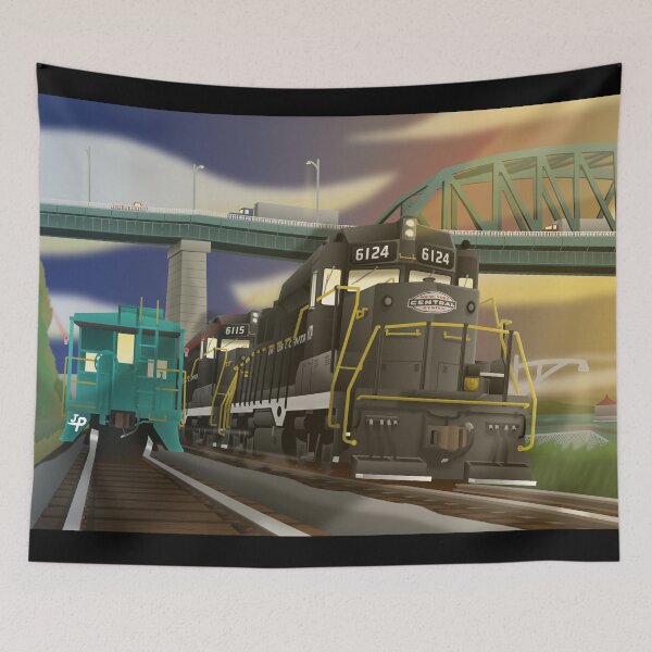 Item preview, Northbound & Down River designed and sold by Jake's Retro Rails.