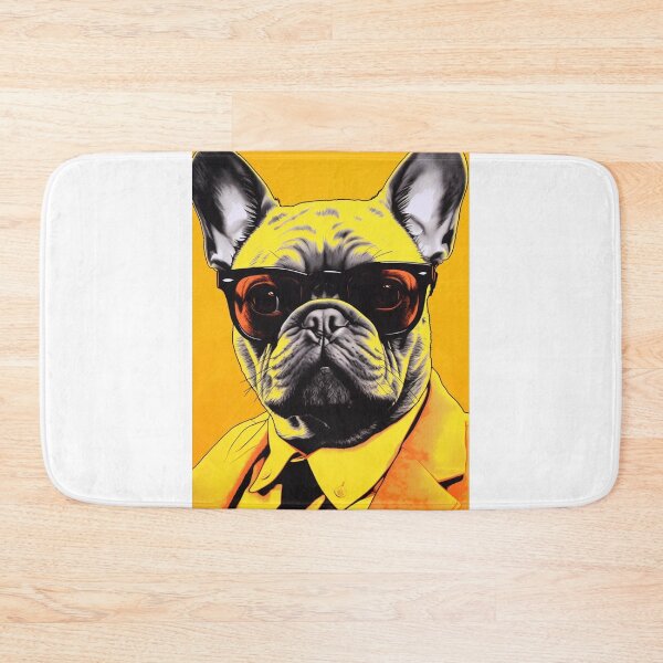 Item preview, Yellow Frenchie in Raybans - French Bulldog  designed and sold by luvandsocial.