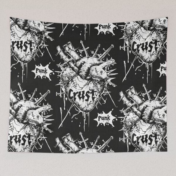 Item preview, Crust Punk Heart Fusion Mix designed and sold by Piotrek0001.