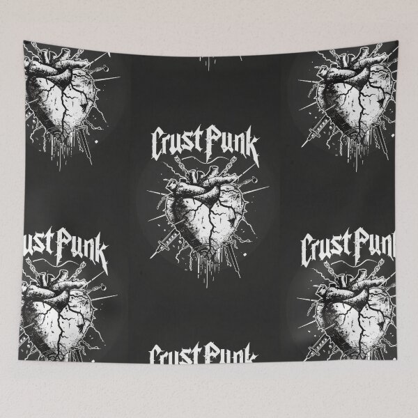 Item preview, Crust Punk Heart Fusion Mix designed and sold by Piotrek0001.