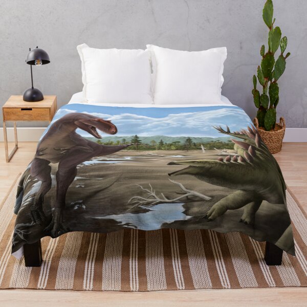 Item preview, Stegosaurus Stenops, vs Allosaurus Jimmadseni designed and sold by artbyjmetzger.