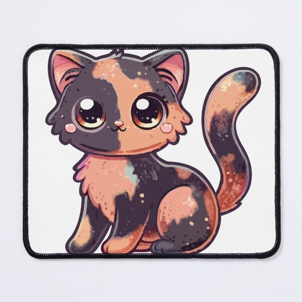 Item preview,  Cute Tortie Cat Sticker designed and sold by VelosityPrints.