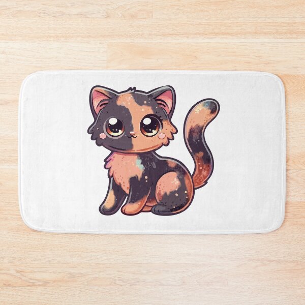 Item preview, Cute Tortie Cat Sticker designed and sold by VelosityPrints.
