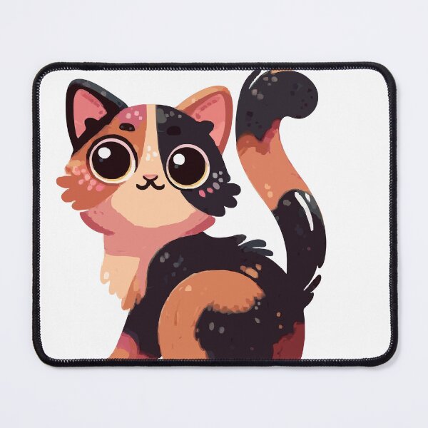 Item preview, Cute Tortie Cat Sticker designed and sold by VelosityPrints.