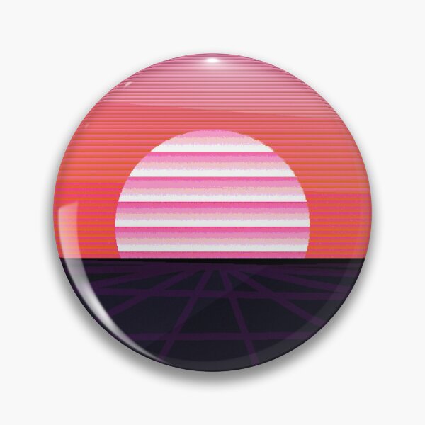 Item preview, 80s Retrowave Synthwave Neon Sun Illustration designed and sold by MusicArtAndGrind.