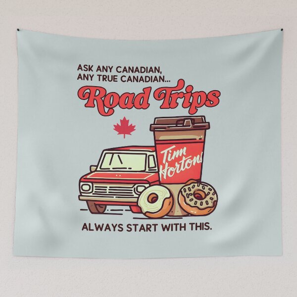 Item preview, Road Trips Always Start With This In Canada designed and sold by HowToCanadian.