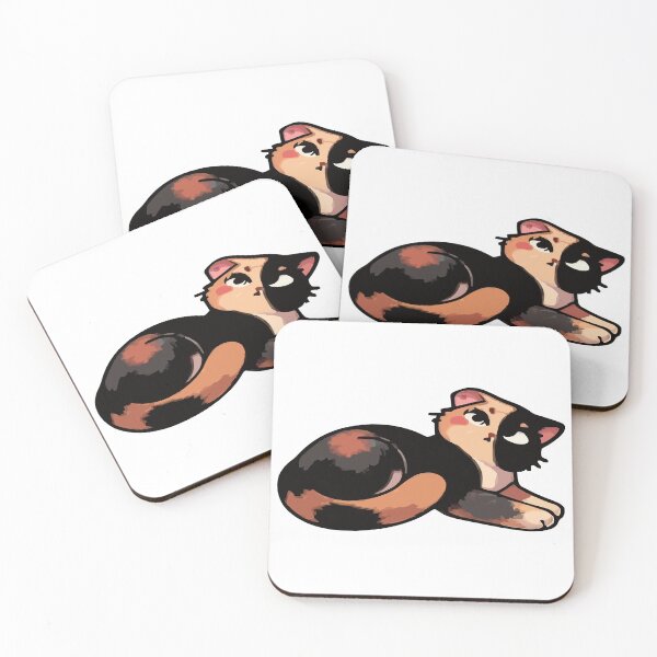 Item preview, Cute Tortie Cat Sticker designed and sold by VelosityPrints.