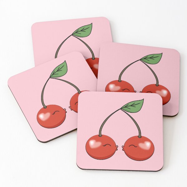 Item preview, Cute Kissing Cherries designed and sold by HugSomeNettles.