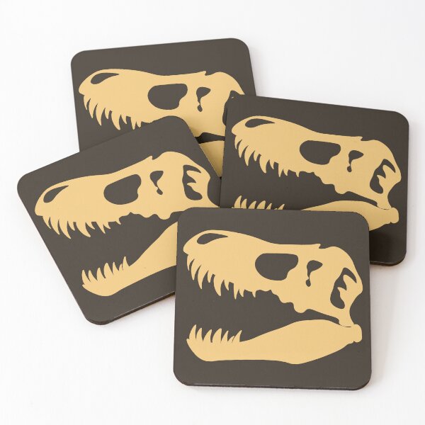 Item preview, Tyrannosaur Skull Cream designed and sold by DesignsbyJBird.