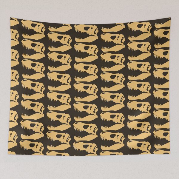 Item preview, Tyrannosaur Skull Cream designed and sold by DesignsbyJBird.