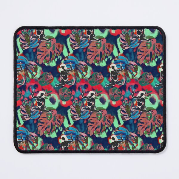 Item preview, tropical hawaian girls designed and sold by Alessandro Remo Mazzoni Remotextiles.