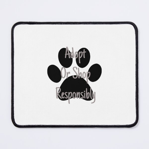 Item preview, Adopt OR shop RESPONSIBLY designed and sold by Blue Bunny l.