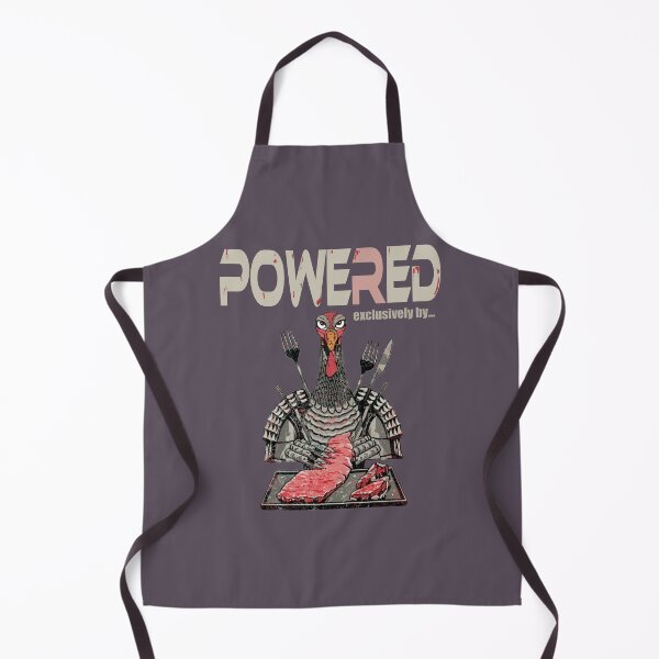 Item preview, Powered by Steaks (purplish gray background) designed and sold by bekksa.