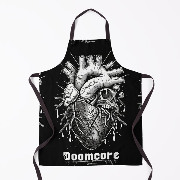 Item preview, Gothic Doomcore Heart with Vintage Flair designed and sold by Piotrek0001.