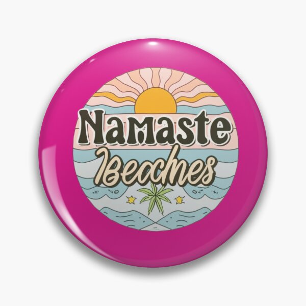 Item preview, Namaste Beaches designed and sold by TREEVIBES.
