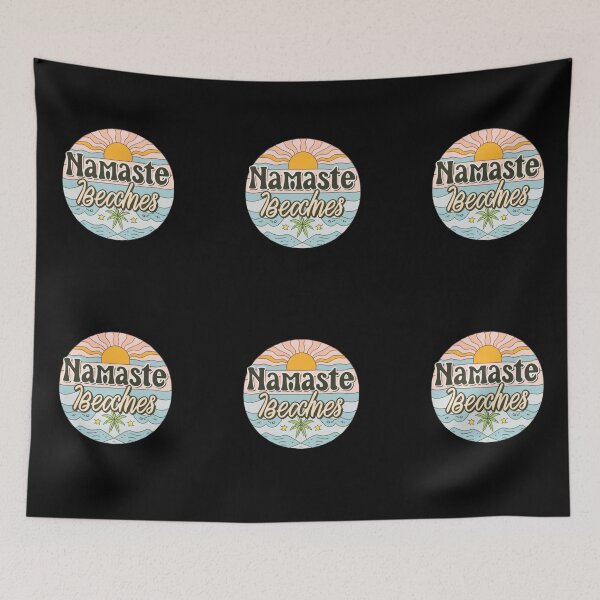 Item preview, Namaste Beaches designed and sold by TREEVIBES.
