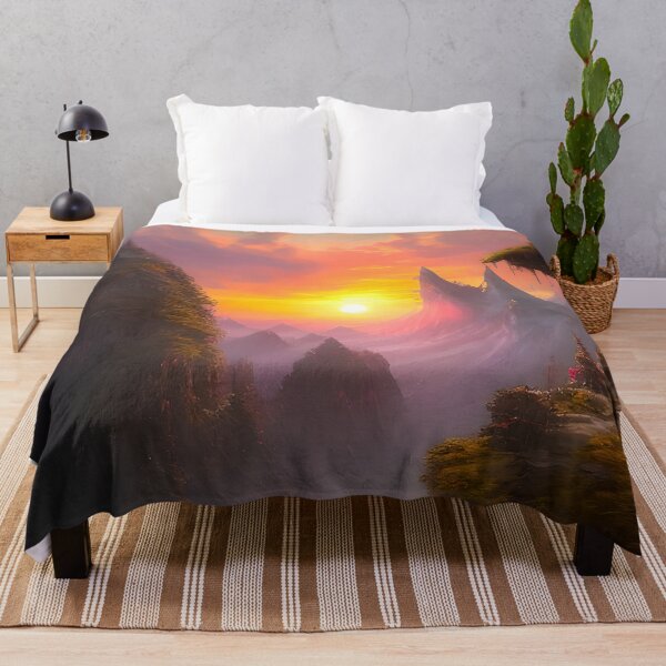Item preview, Sunrise in pinklight mountains designed and sold by inspirebyou.