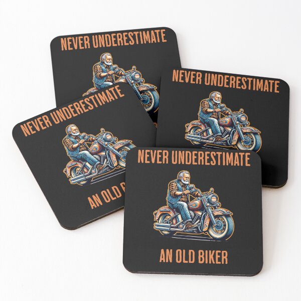 Item preview, Never underestimate an old biker designed and sold by SekoOne.
