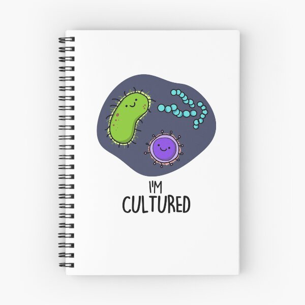 Item preview, I'm Cultured Funny Bacteria Puns designed and sold by punnybone.