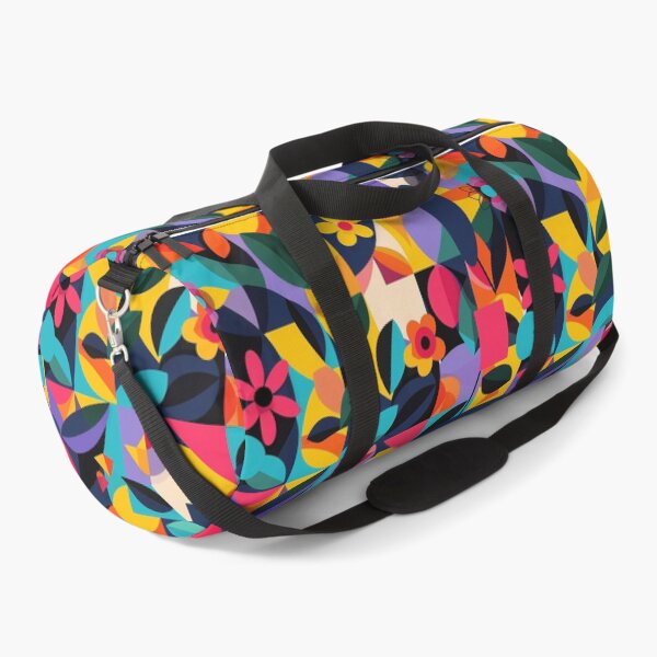 Item preview, Bold Geometric Floral Abstract Pattern - Vibrant and Eye-Catching Design designed and sold by adriaquart.