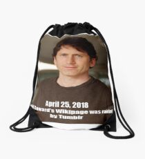 Todd Howard Wikipage Raid Meme Shirt Drawstring Bag