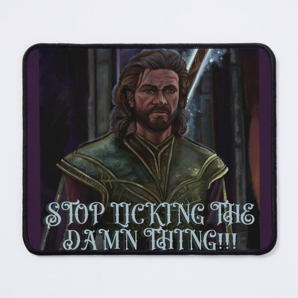 Item preview, Stop Licking The Damn Thing - Gale of Waterdeep - BG3 designed and sold by xandra-homes.