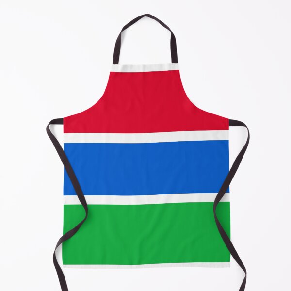 Artikelvorschau, Nationalflagge von Gambia in Zentralafrika entworfen und verkauft von Peter Etchells.