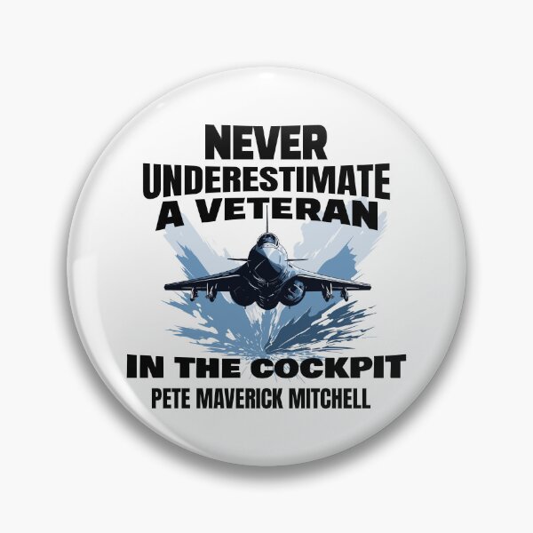 Item preview, Never underestimate a veteran in the cockpit designed and sold by mksjr.