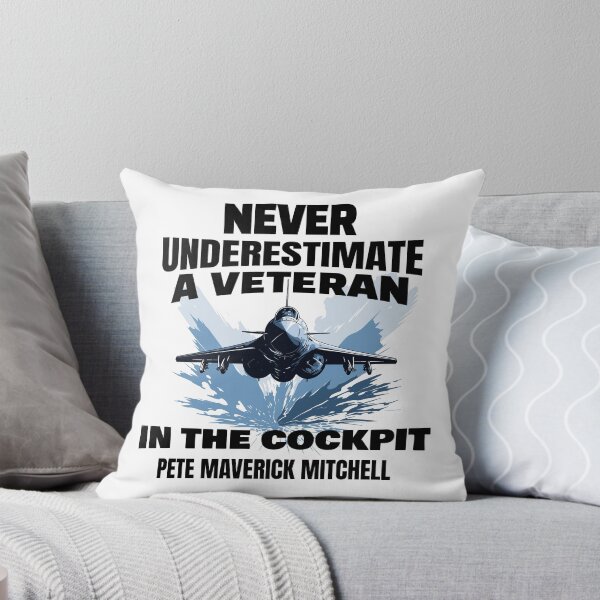 Item preview, Never underestimate a veteran in the cockpit designed and sold by mksjr.