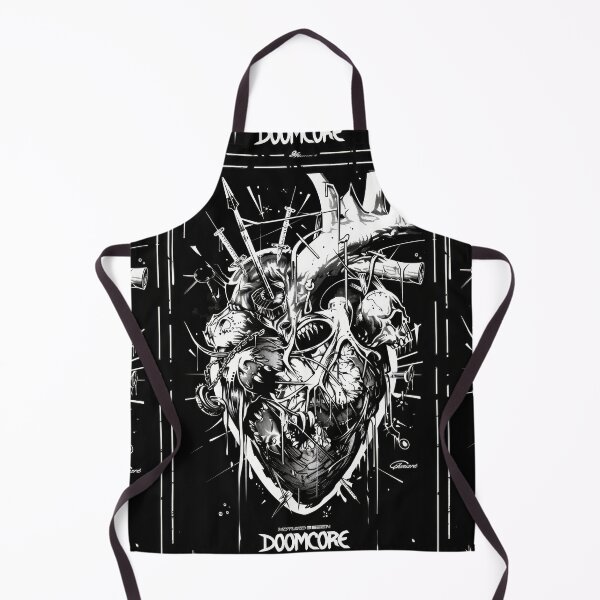 Item preview, Gothic Doomcore Heart with Vintage Flair designed and sold by Piotrek0001.