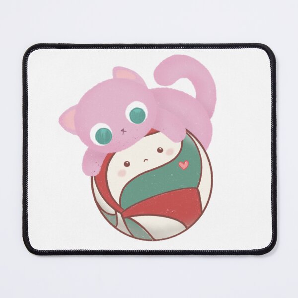 Item preview, Cute Cat Volleyball Miya and Vilo designed and sold by bobalogy.