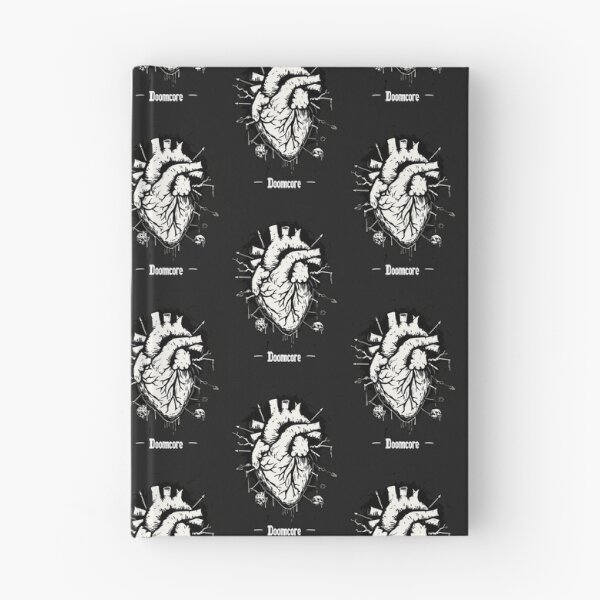 Item preview, Gothic Doomcore Heart with Vintage Flair designed and sold by Piotrek0001.