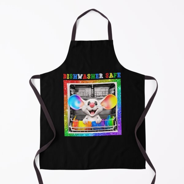 Item preview, Dishwasher Safe With Funny Mouse designed and sold by LadyGoodwill.