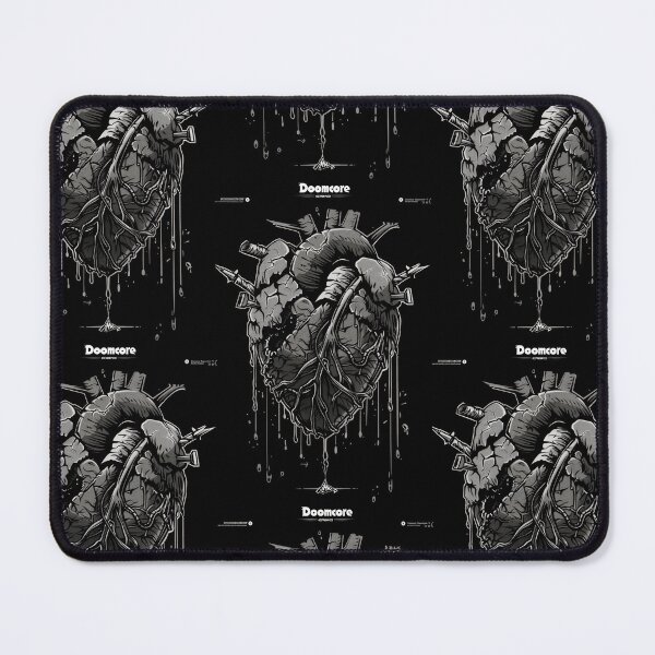 Item preview, Gothic Doomcore Heart with Vintage Flair designed and sold by Piotrek0001.