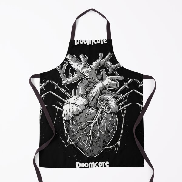 Item preview, Gothic Doomcore Heart with Vintage Flair designed and sold by Piotrek0001.