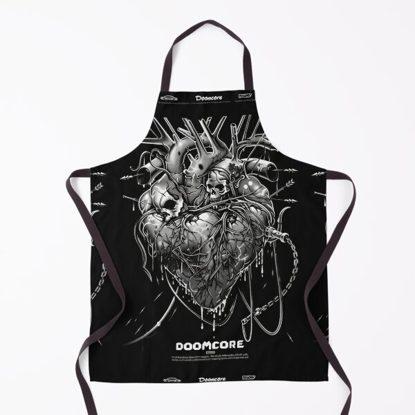 Item preview, Gothic Doomcore Heart with Vintage Flair designed and sold by Piotrek0001.