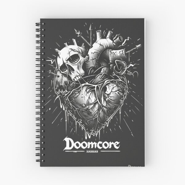 Item preview, Gothic Doomcore Heart with Vintage Flair designed and sold by Piotrek0001.