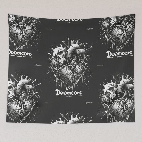 Item preview, Gothic Doomcore Heart with Vintage Flair designed and sold by Piotrek0001.