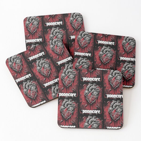 Item preview, Gothic Doomcore Heart with Vintage Flair designed and sold by Piotrek0001.