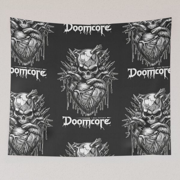 Item preview, Gothic Doomcore Heart with Vintage Flair designed and sold by Piotrek0001.