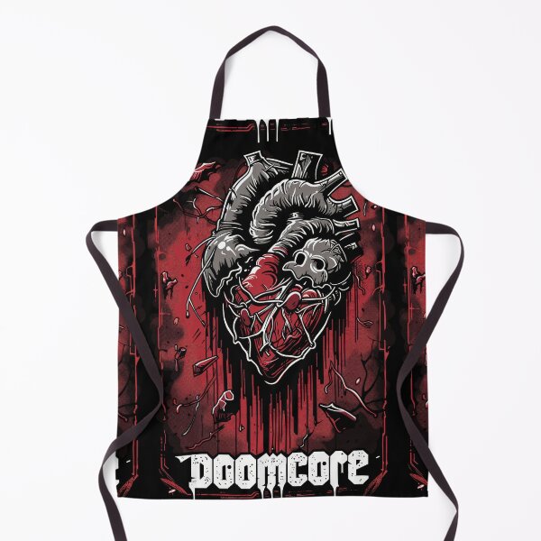 Item preview, Gothic Doomcore Heart with Vintage Flair designed and sold by Piotrek0001.