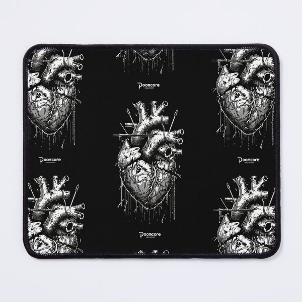 Item preview, Gothic Doomcore Heart with Vintage Flair designed and sold by Piotrek0001.