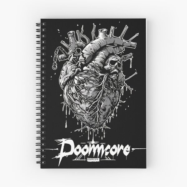 Item preview, Gothic Doomcore Heart with Vintage Flair designed and sold by Piotrek0001.